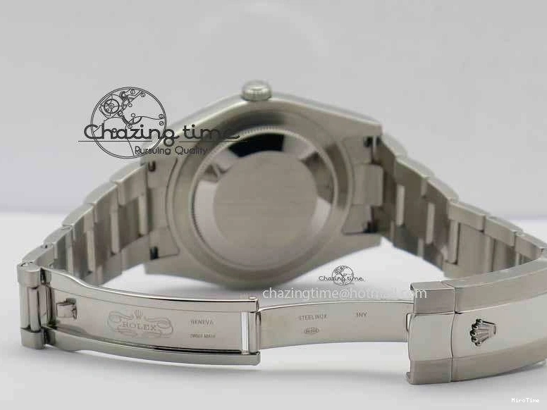 MiroTime 0505 Packable DateJust II 41mm SS BP Maker Best Edition Gray Dial Diam On SS Bracelet SA 3729